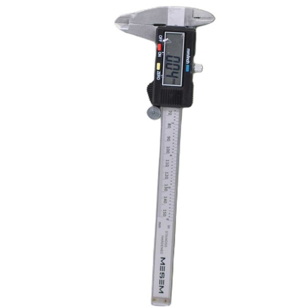BUFFER® 150 mm Dijital Çelik Kumpas Özel Kutulu Hassas Manuel Ölçü Aleti