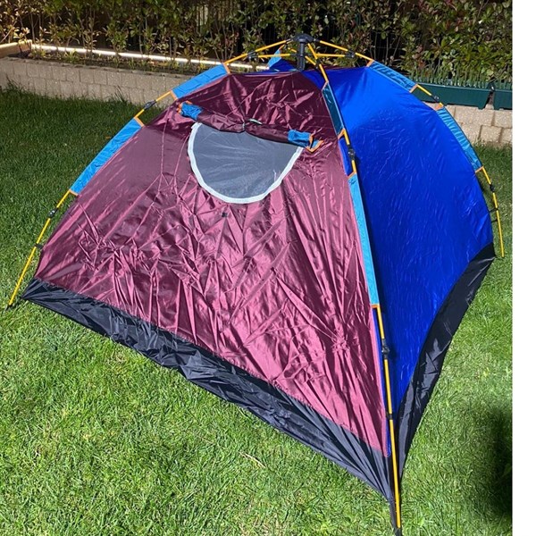 BUFFER® Otomatik Kurulumlu Kamp Çadırı 4-5 Kişilik (200x200)