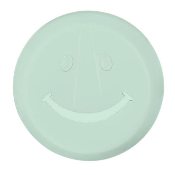 BUFFER® Plastik Yeşil Gülen Yüzlü Ağaçlı Zor Açılan Kız Erkek Çoçuk Kumbarası- TP-284